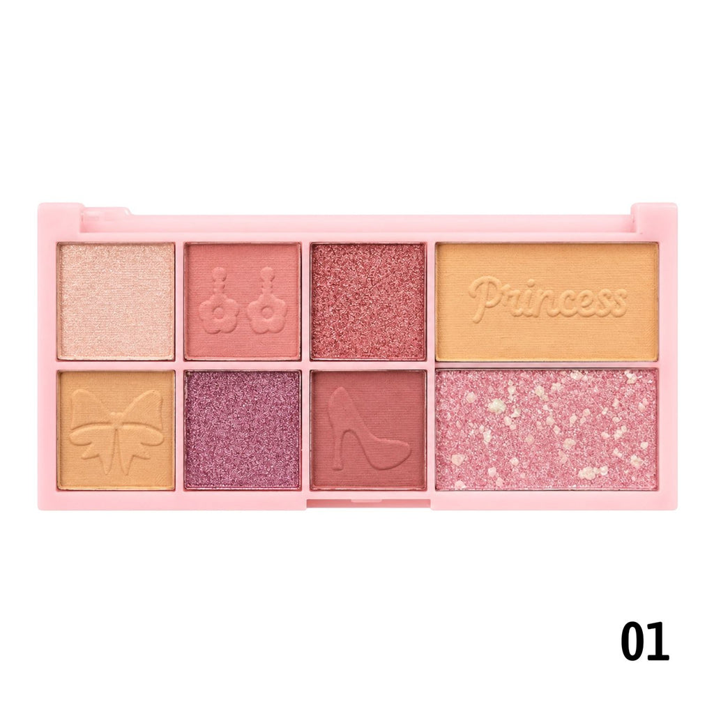 PALETA DE SOMBRAS X8 TONOS PRINCESS SAS