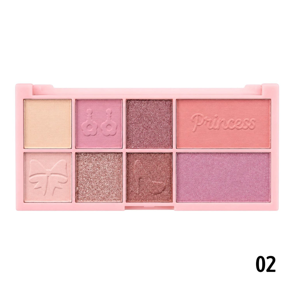 PALETA DE SOMBRAS X8 TONOS PRINCESS SAS