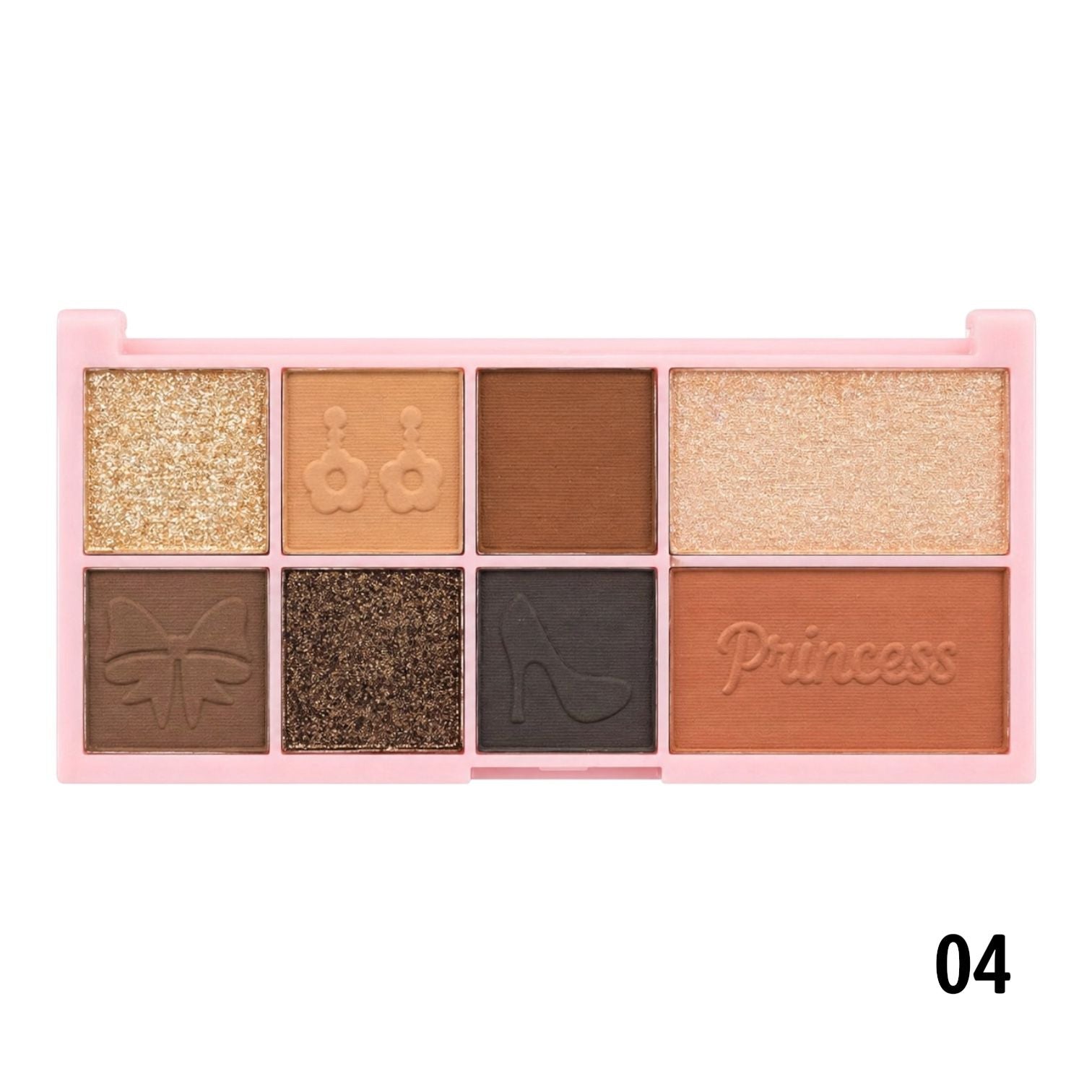 PALETA DE SOMBRAS X8 TONOS PRINCESS SAS