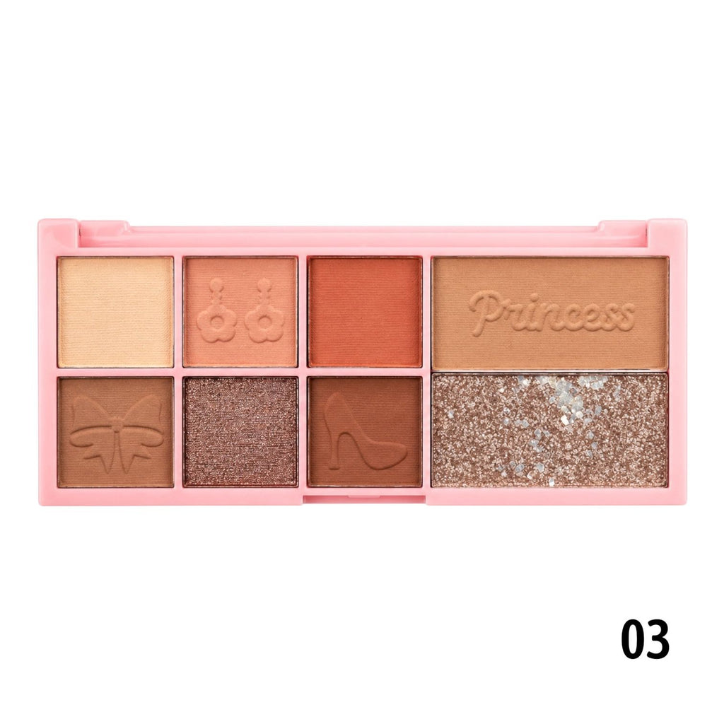 PALETA DE SOMBRAS X8 TONOS PRINCESS SAS