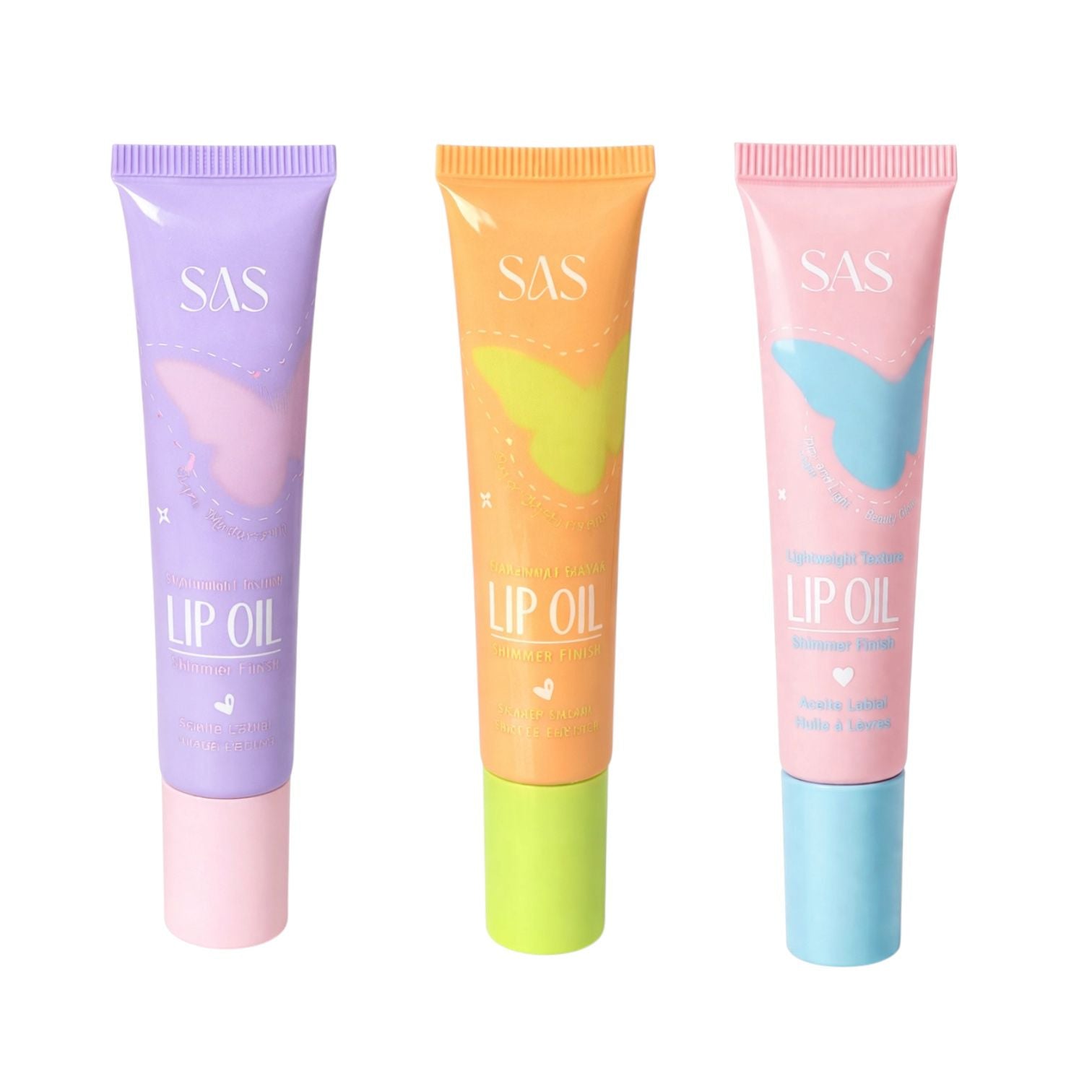 BRILLO GLOSS SHIMMER MENTOLADO MARIPOSA SAS