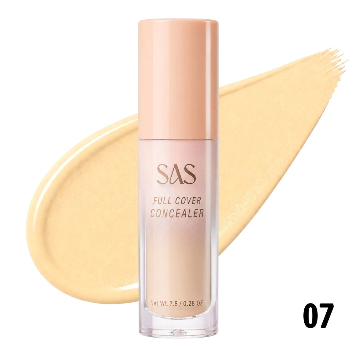CORRECTOR LIQUIDO FULL COVER CONCEALER APLICADOR GRANDE 7G SAS