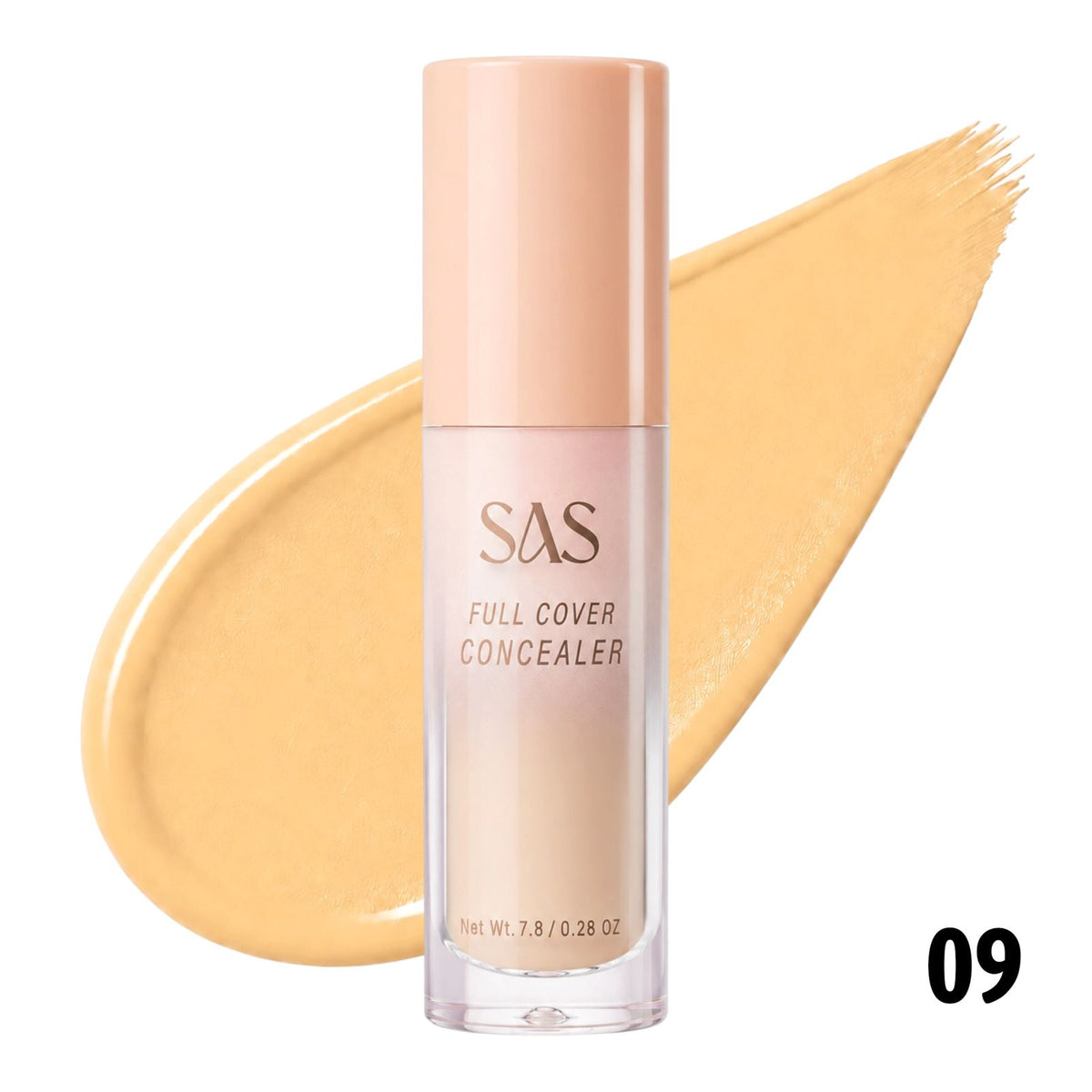 CORRECTOR LIQUIDO FULL COVER CONCEALER APLICADOR GRANDE 7G SAS