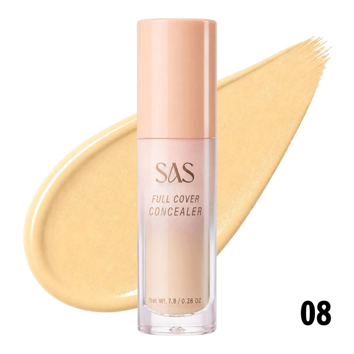 CORRECTOR LIQUIDO FULL COVER CONCEALER APLICADOR GRANDE 7G SAS