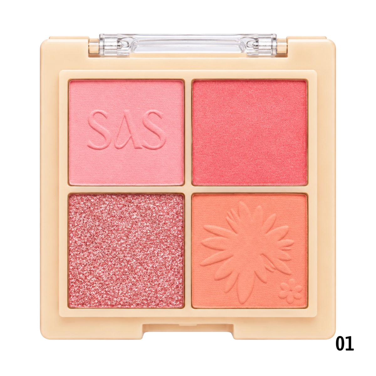 PALETA DE SOMBRAS X9 Y RUBORES X4 EYE SHADOW SAS