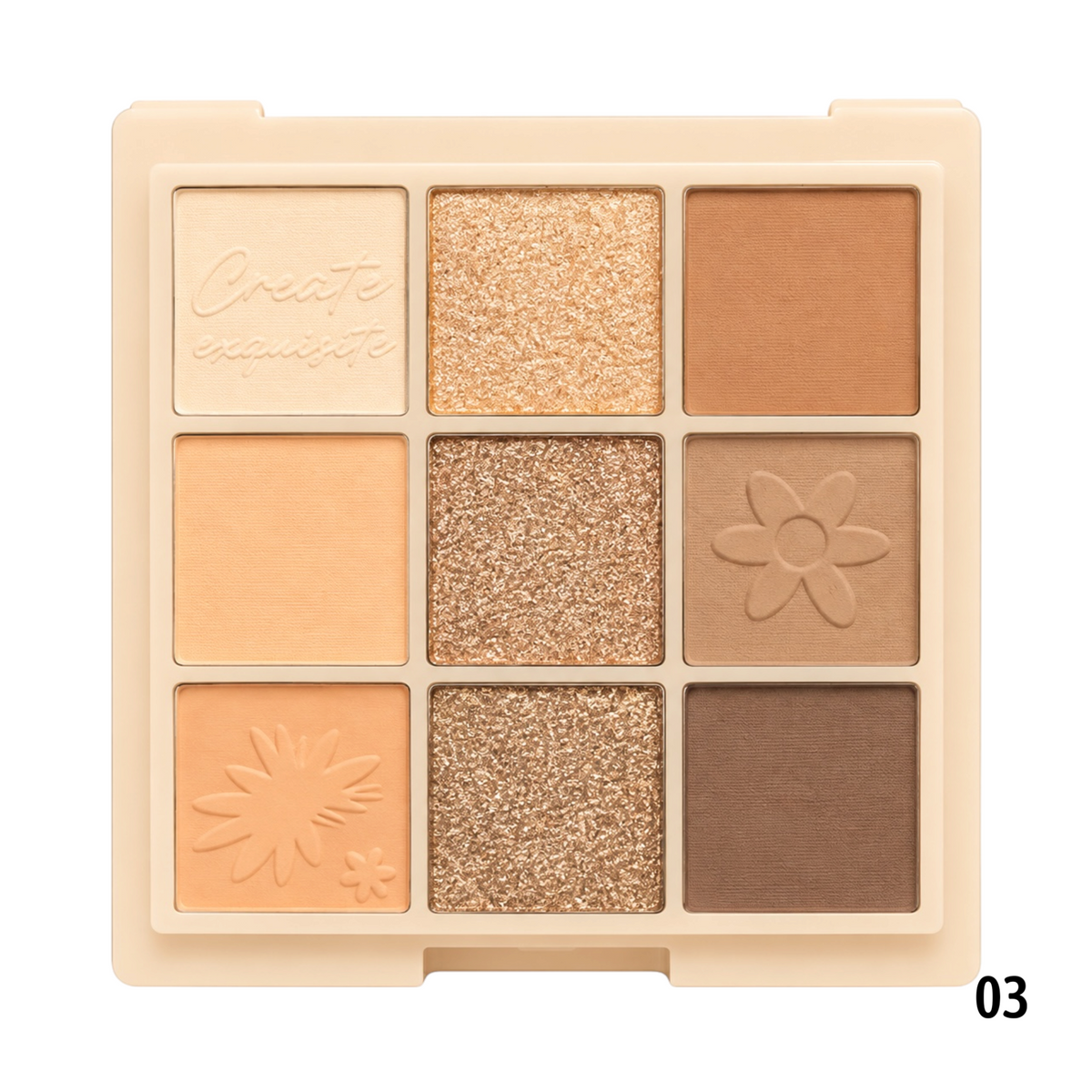 PALETA DE SOMBRAS X9 Y RUBORES X4 EYE SHADOW SAS