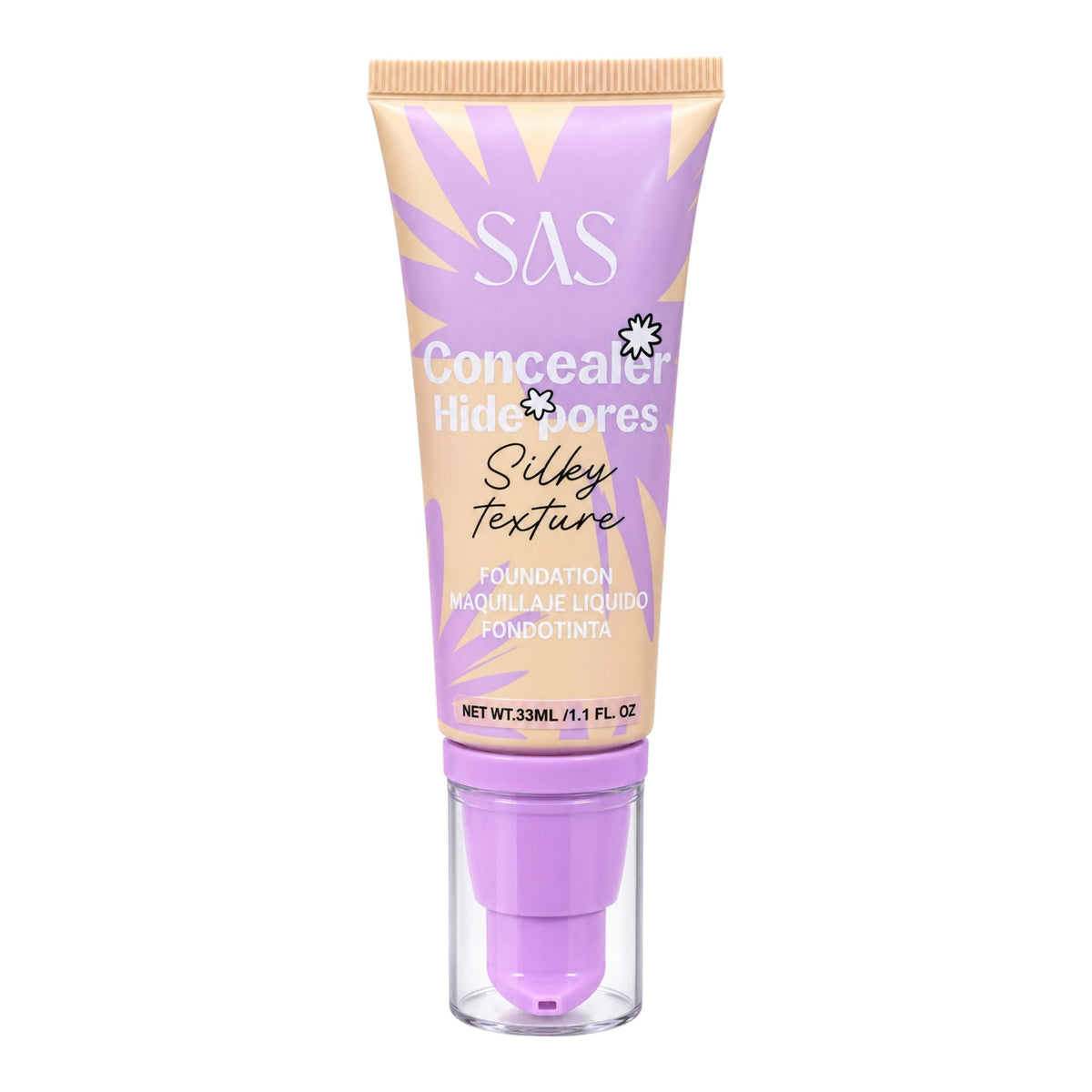 BASE LIQUIDA SILKY TEXTURE 33ML SAS