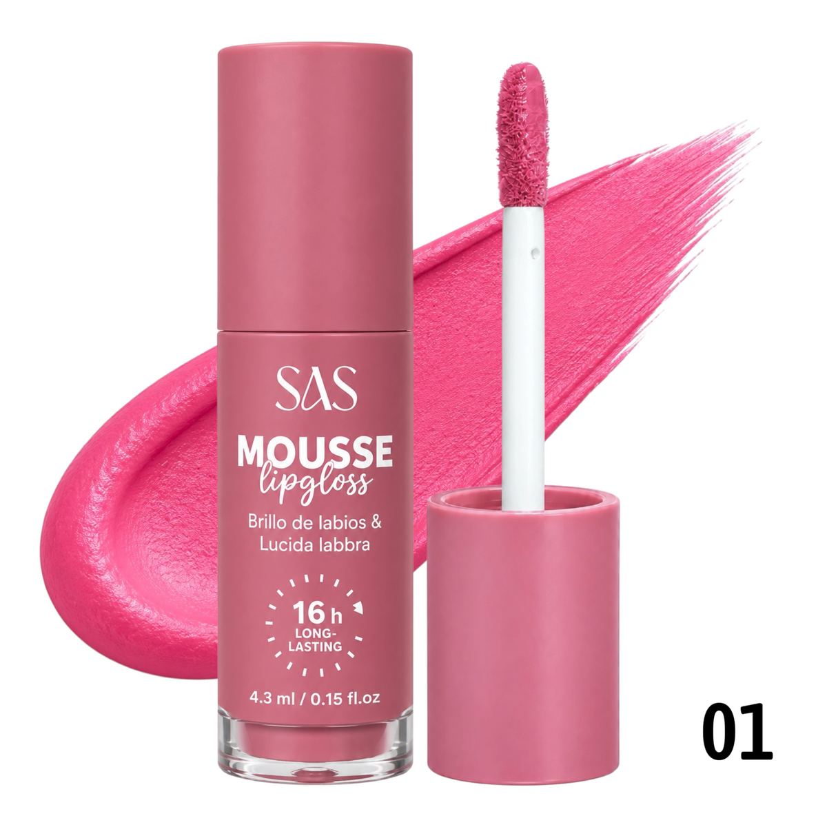 LABIAL LIQUIDO MOUSSE 4.3ML SAS