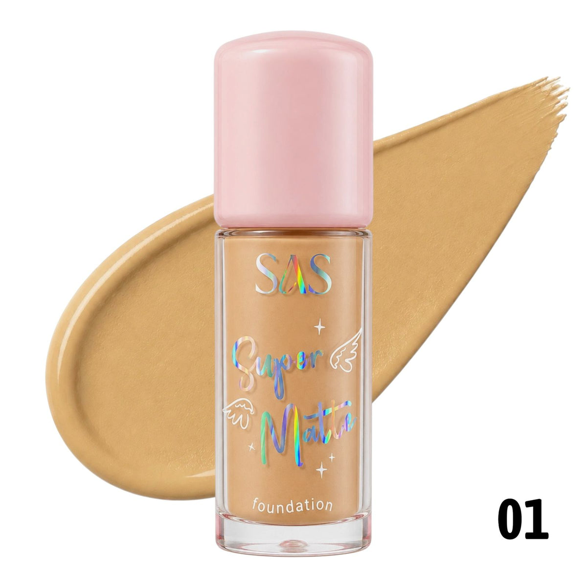 BASE LIQUIDA SUPER MATTE ALITAS 11.5ML SAS