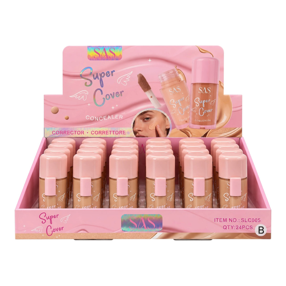 CORRECTOR LIQUIDO SUPER COVER ALITAS 8.4ML SAS