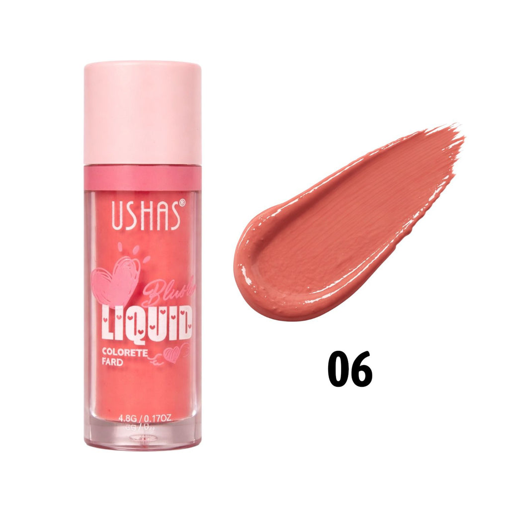 RUBOR LIQUIDO COLORETE FARD USHAS