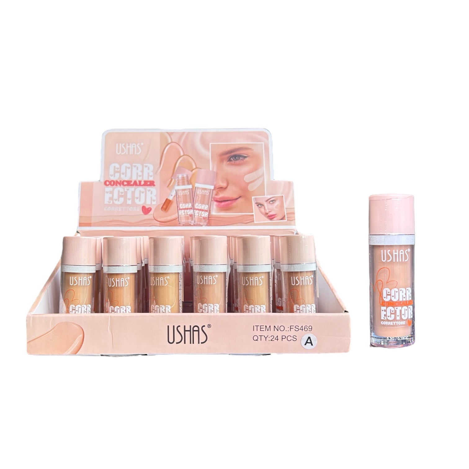 CORRECTOR LIQUIDO DE OJERAS CONCEALER USHAS