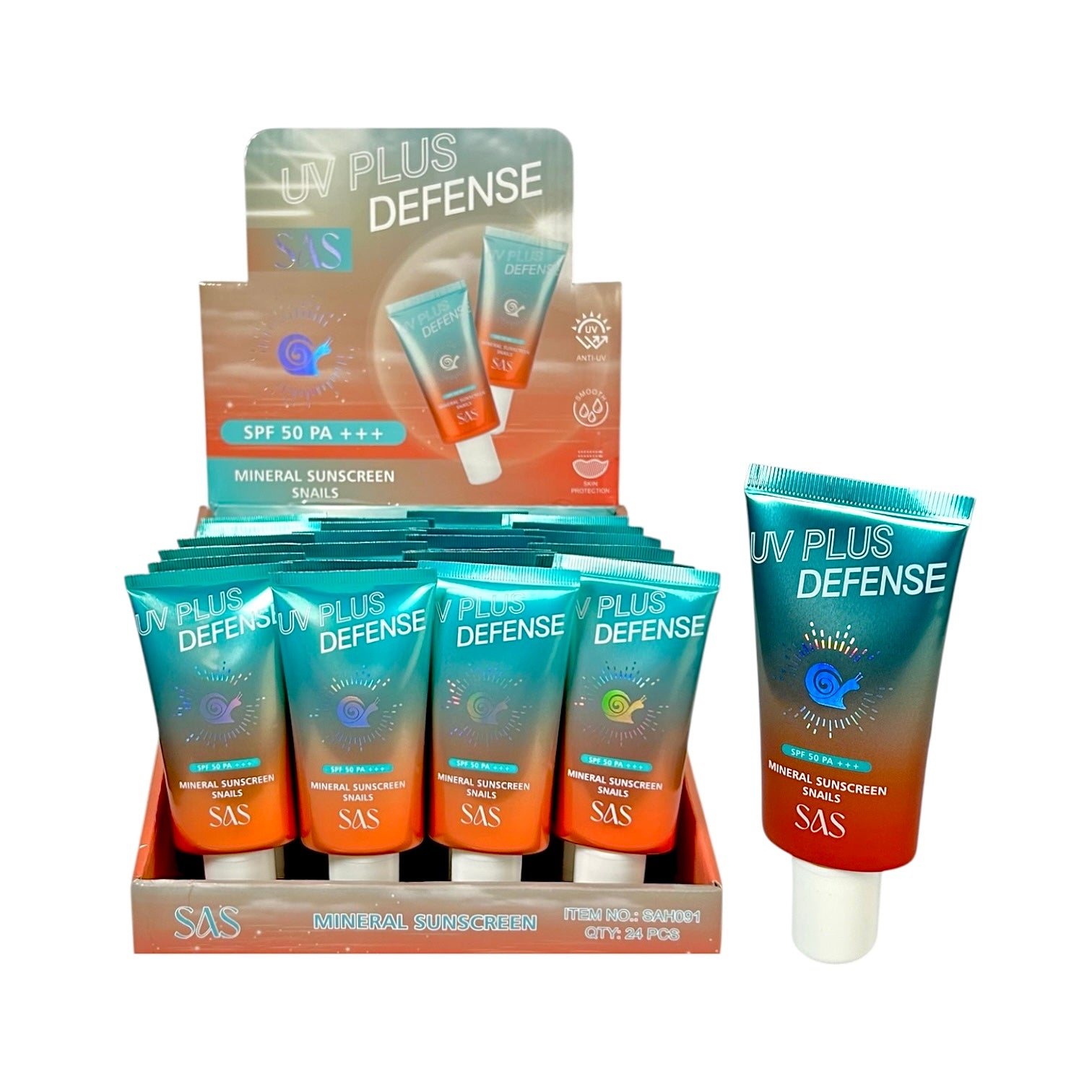 PROTECTOR SOLAR MINERAL UV PLUS DEFENSE SPF50+ SAS