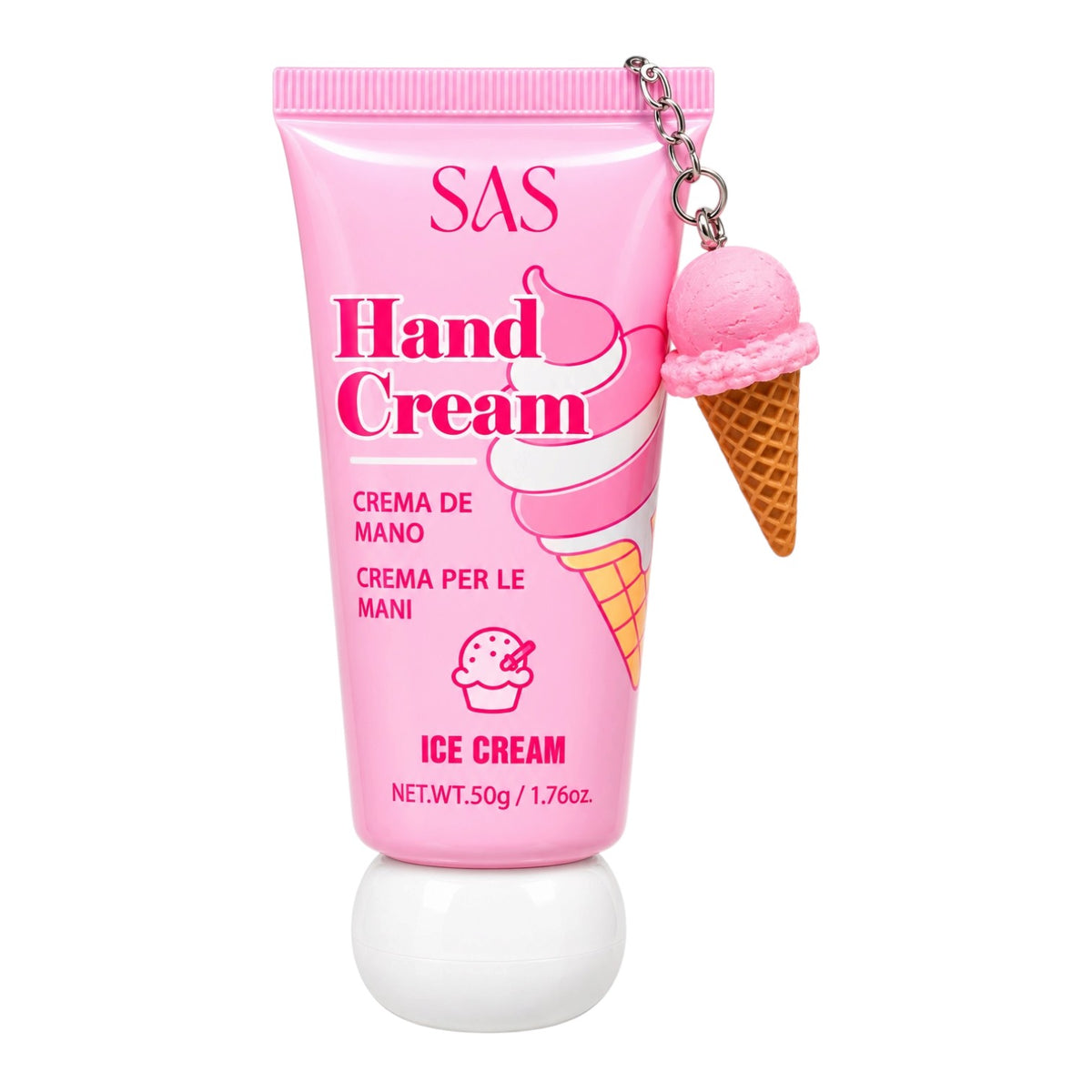 CREMA DE MANOS CONO ICE CREAM LLAVERITO 50G SAS
