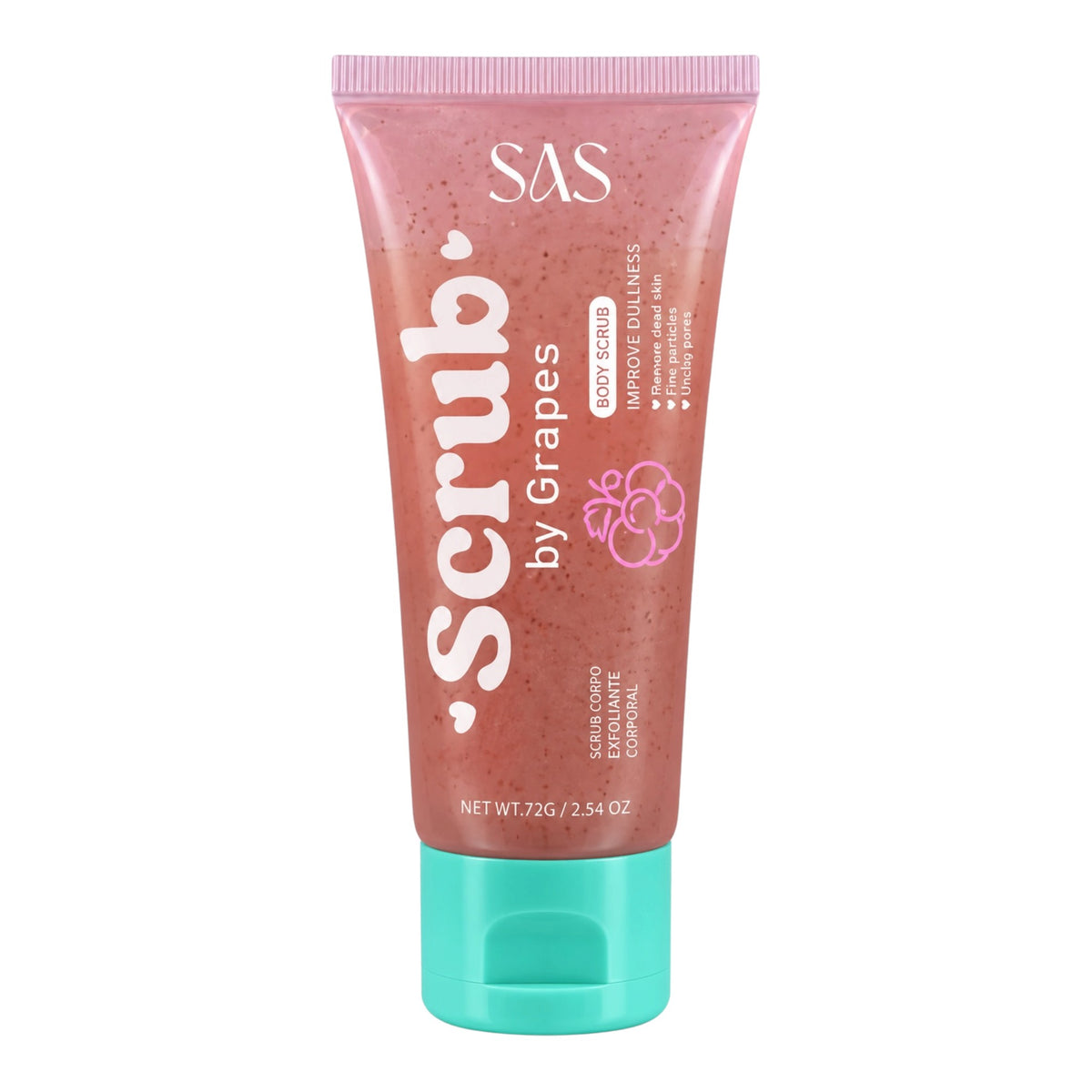 EXFOLIANTE CORPORAL FRUTAS 72G SAS