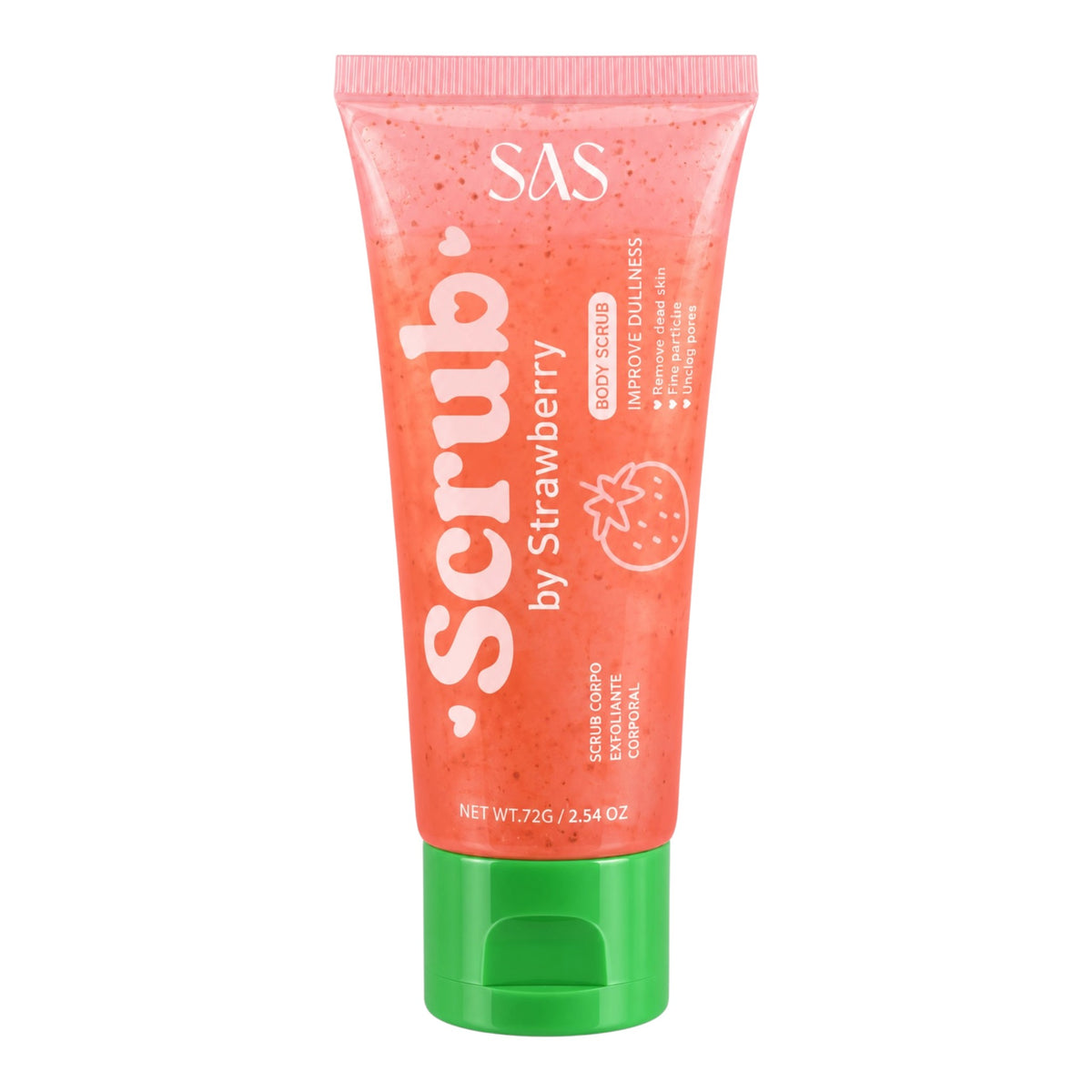 EXFOLIANTE CORPORAL FRUTAS 72G SAS
