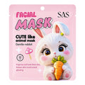 MASCARILLA EN VELO FORMA CONEJITA ZANAHORIA GENTLE-RABBIT SAS