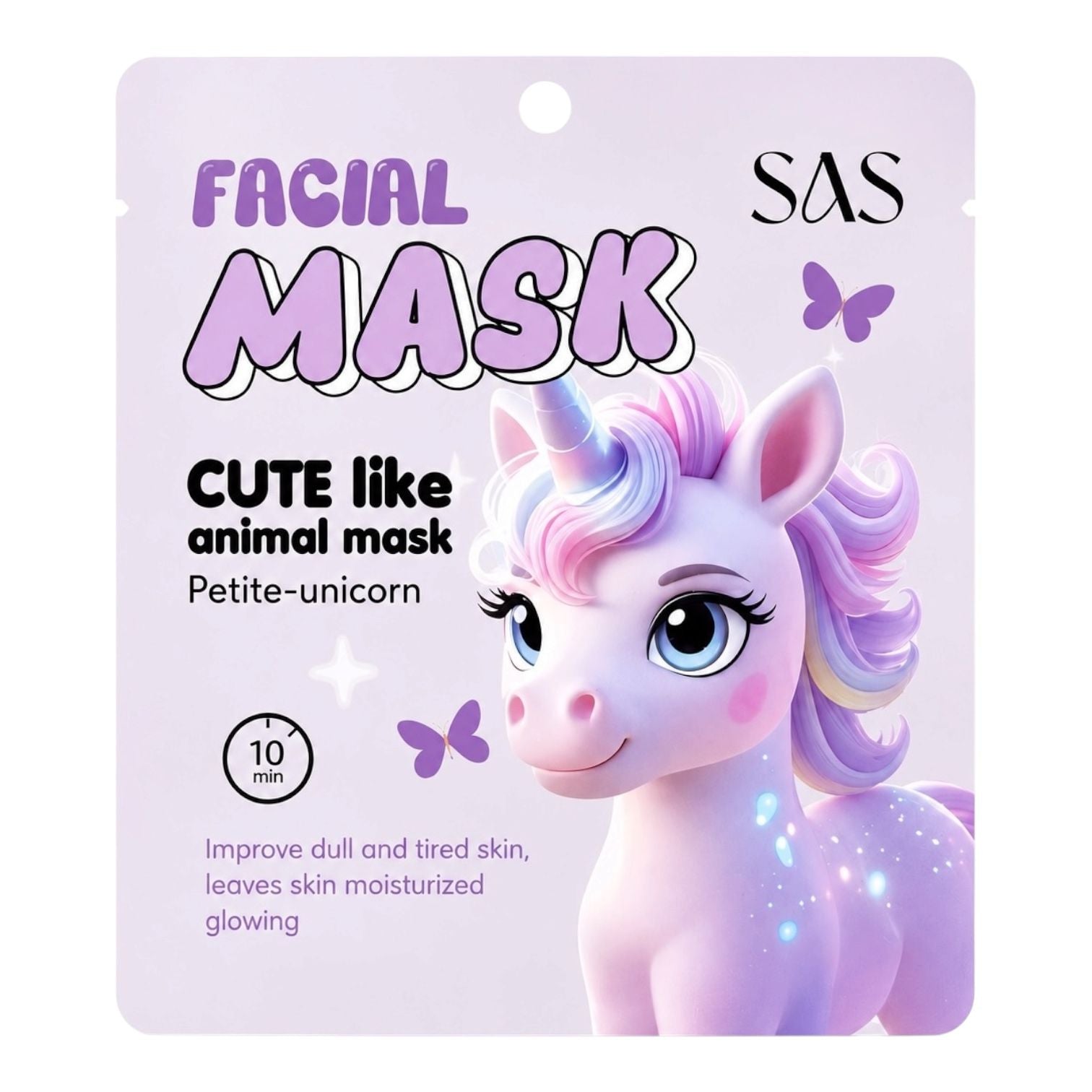 MASCARILLA EN VELO FORMA UNICORNIO PETITE-UNICORN SAS