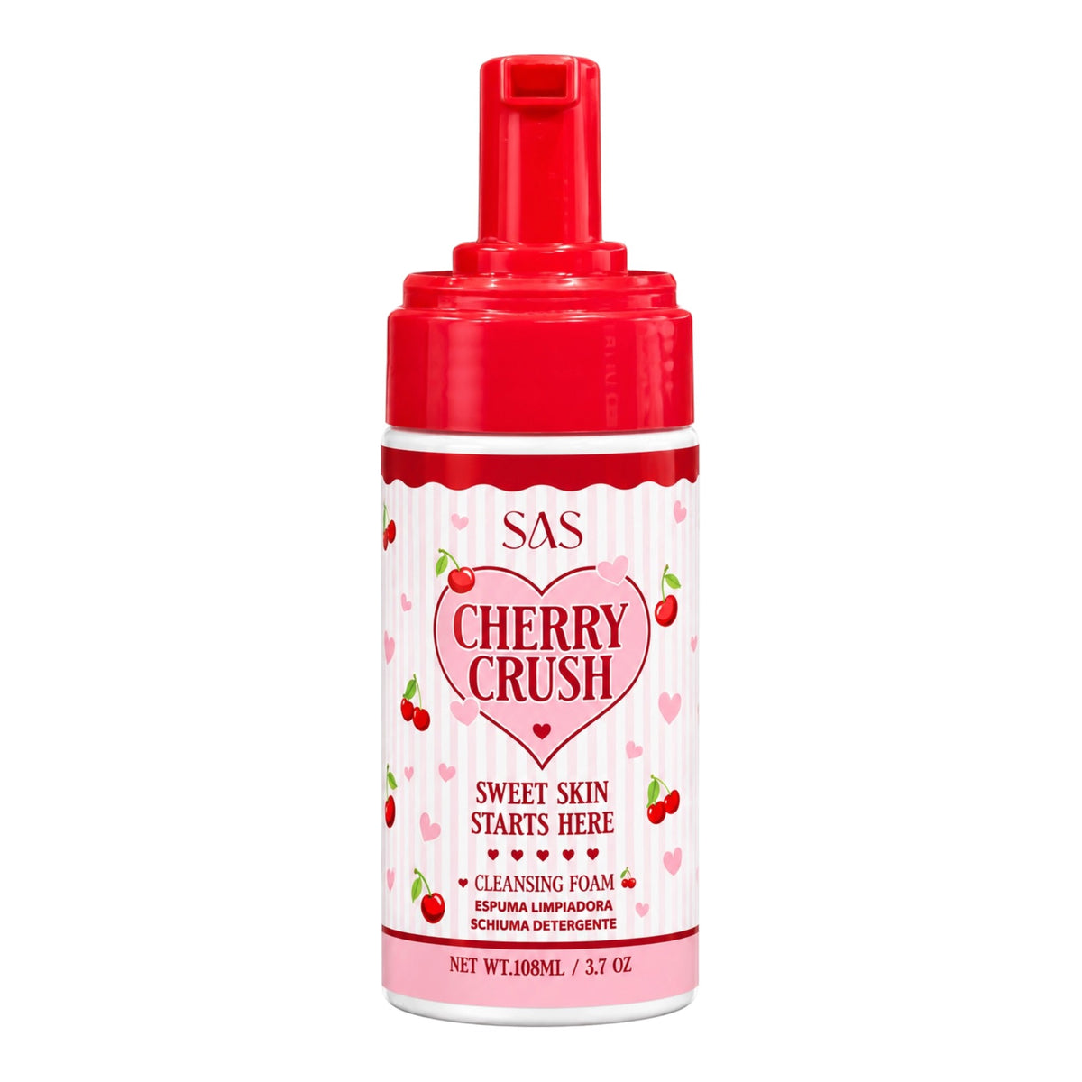 JABON ESPUMA CHERRY CRUSH 108ML SAS