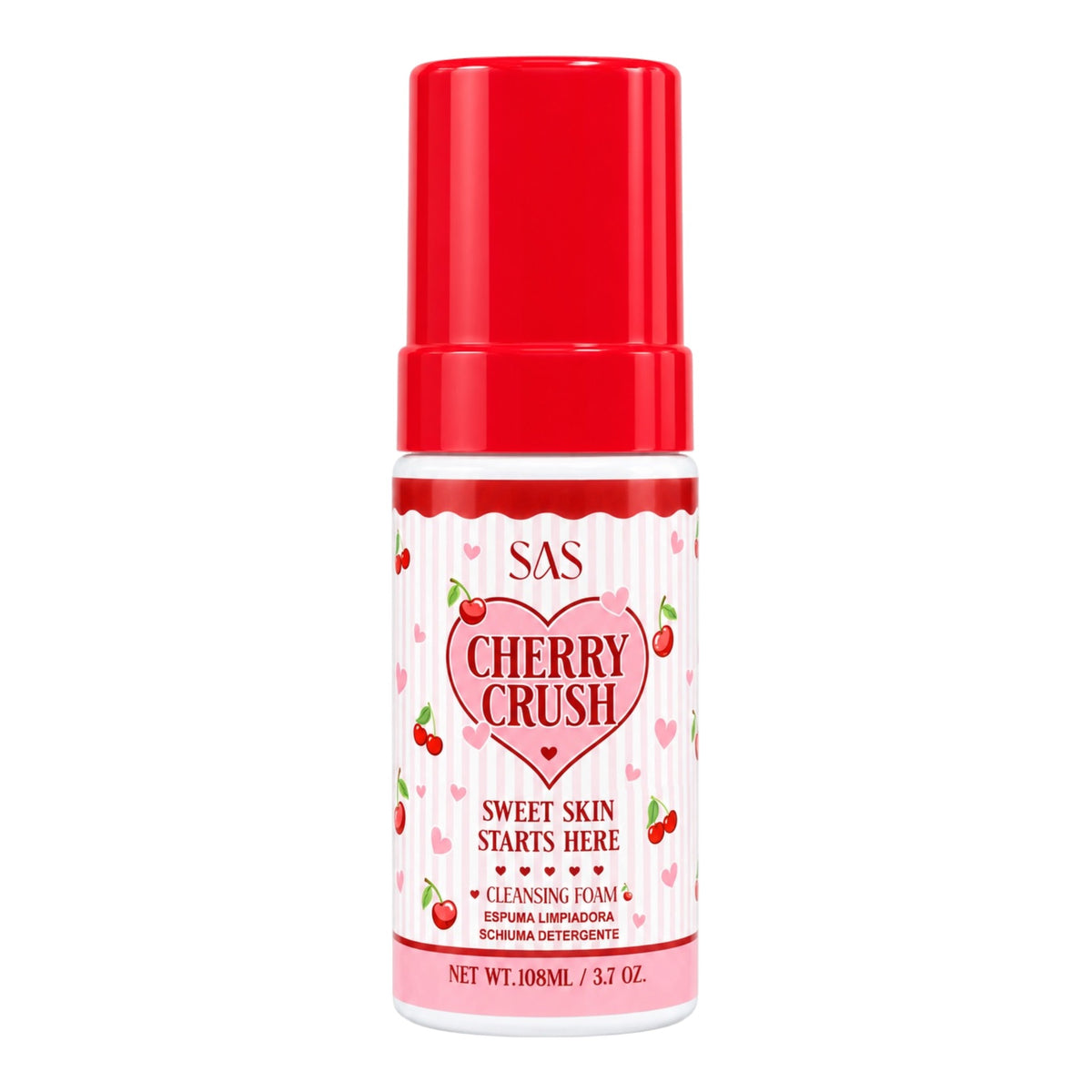 JABON ESPUMA CHERRY CRUSH 108ML SAS