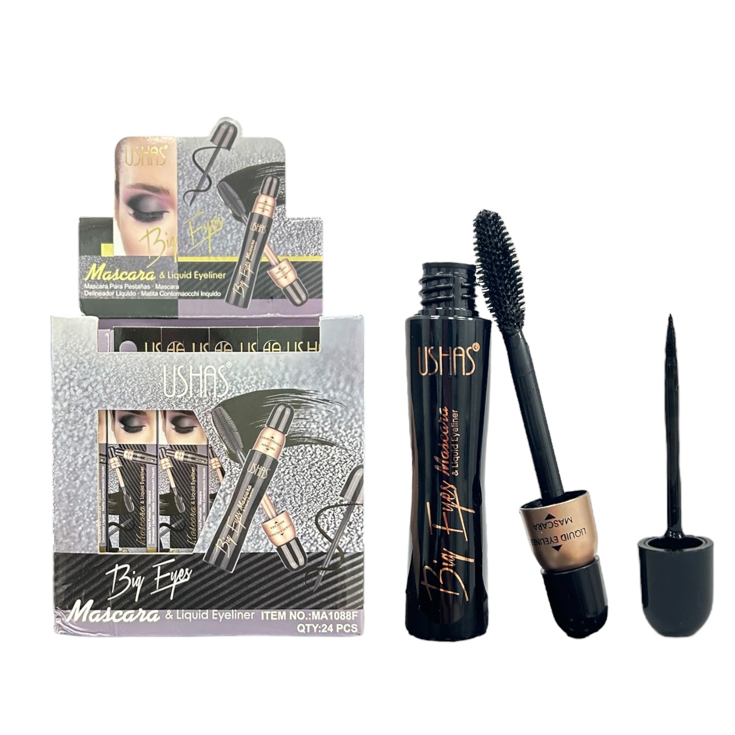 DUO PESTAÑINA Y DELINEADOR BIG EYES USHAS