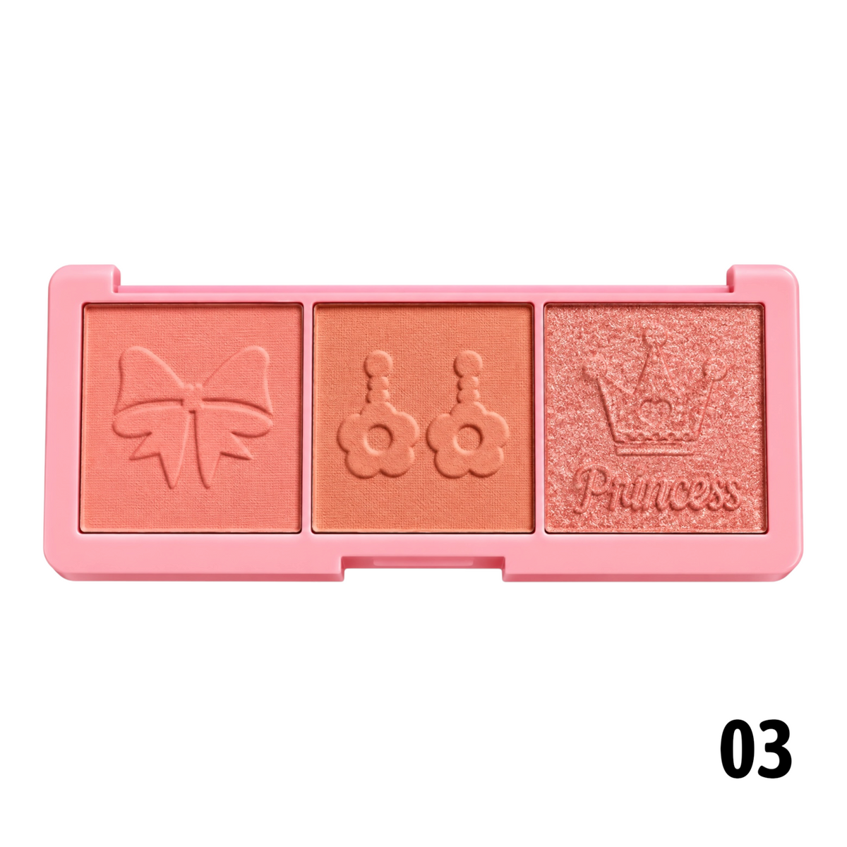PALETA X3 RUBORES PRINCESS SAS