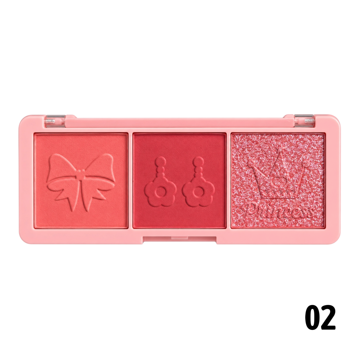 PALETA X3 RUBORES PRINCESS SAS
