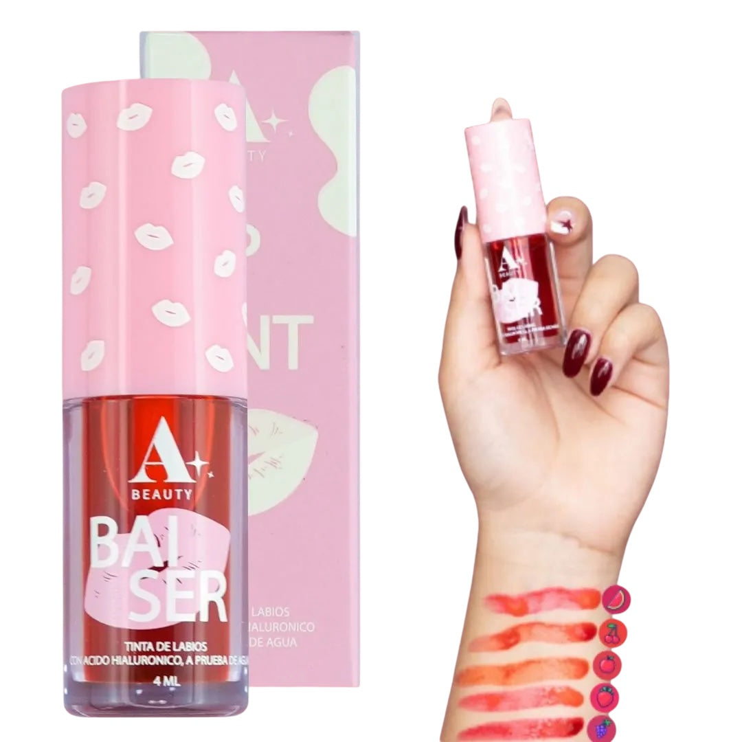 TINTA DE LABIOS TONO 3 FRESA ALISSHA