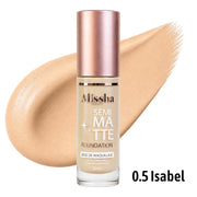 BASE LIQUIDA SEMI MATTE TONO 0.5 ISABEL 30ML ALISSHA