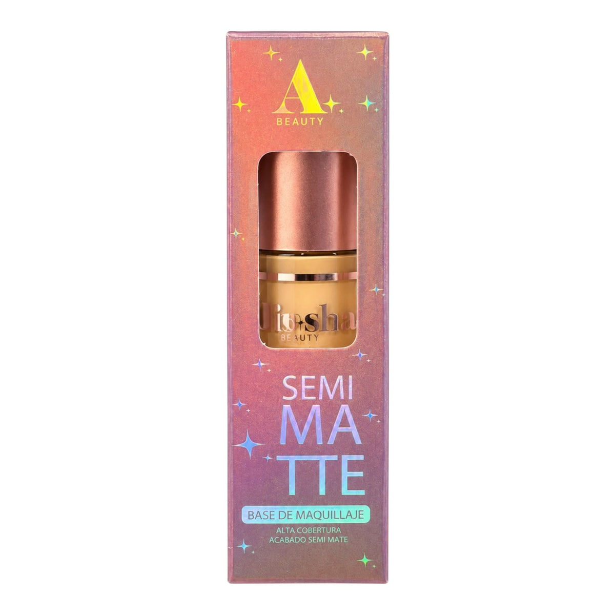 BASE LIQUIDA SEMI MATTE TONO 02 ALI 30ML ALISSHA