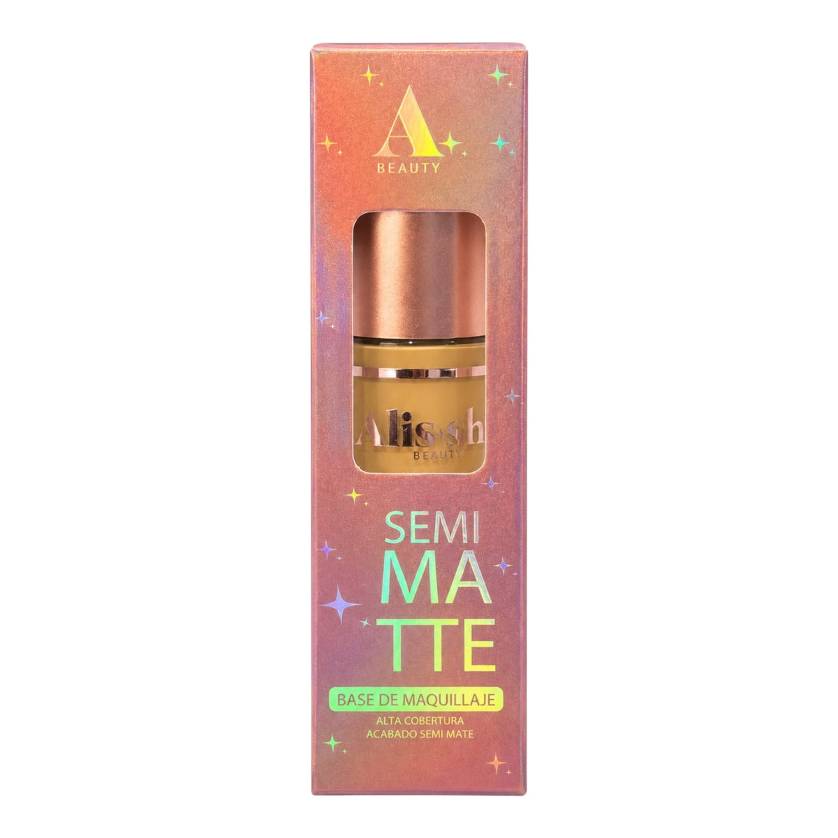 BASE LIQUIDA SEMI MATTE TONO 03 VEGA 30ML ALISSHA