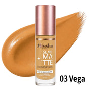 BASE LIQUIDA SEMI MATTE TONO 03 VEGA 30ML ALISSHA