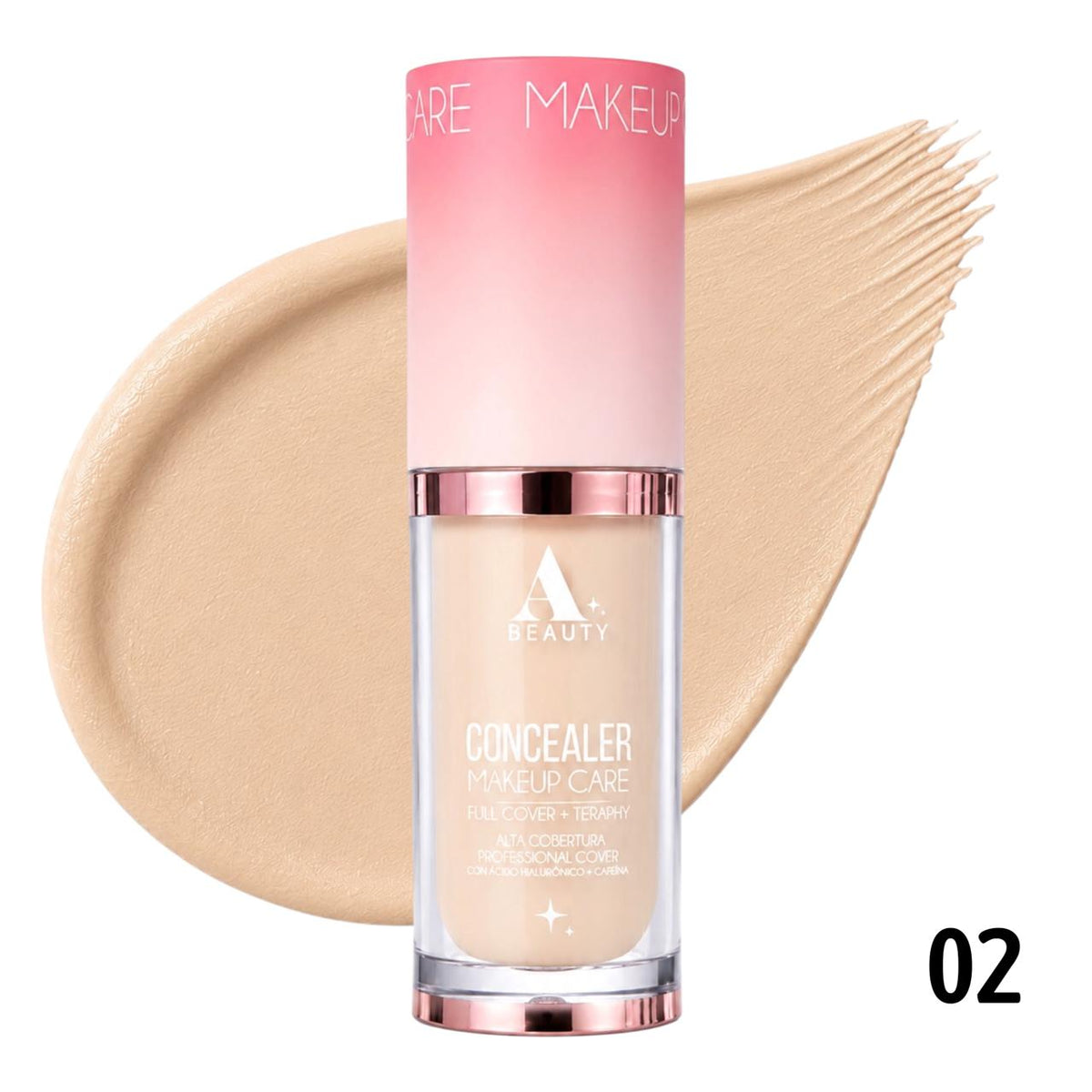 CORRECTOR LIQUIDO CON ACIDO HIALURONICO+CAFEINA TONO 02 ANY 7ML ALISSHA