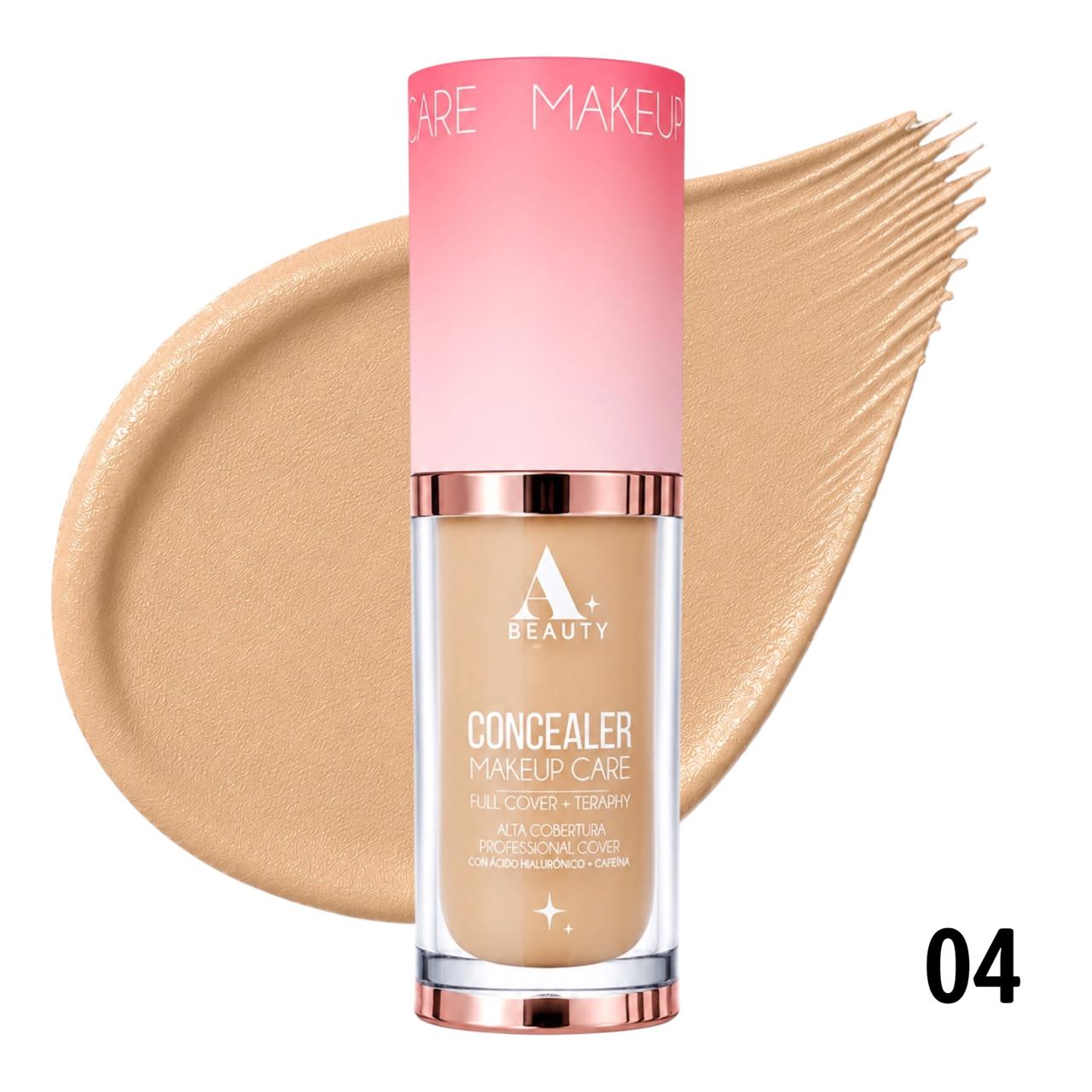 CORRECTOR LIQUIDO CON ACIDO HIALURONICO+CAFEINA TONO 04 BEIGE 7ML ALISSHA