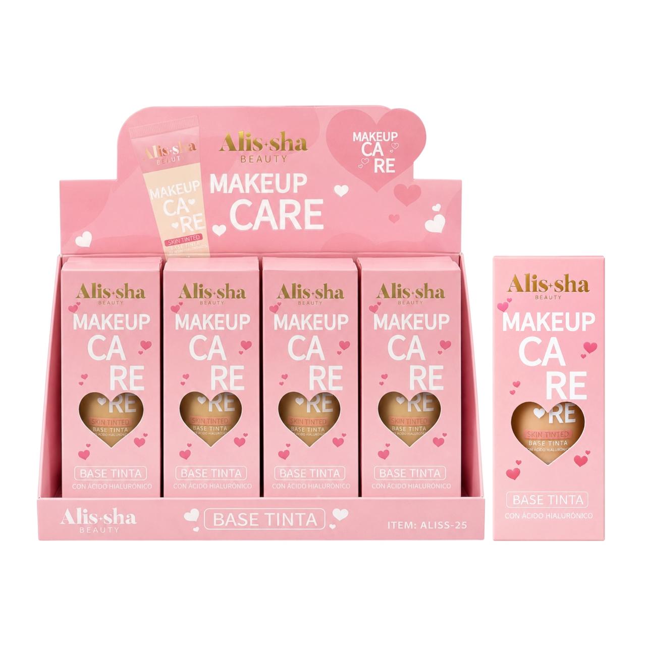 BASE TINTA CON ACIDO HIALURONICO TONO 04 IVORY MAKEUP CARE ALISSHA