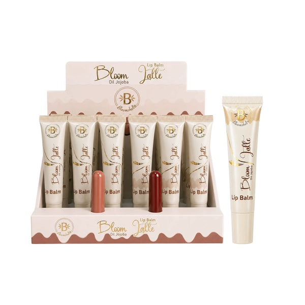 BRILLO GLOSS CON COLOR BLOOM LATTE OIL JOJOBA BLOOMSHELL