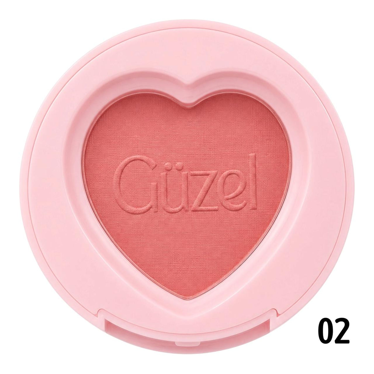 RUBOR EN POLVO CORAZON ROSELLE GUZEL