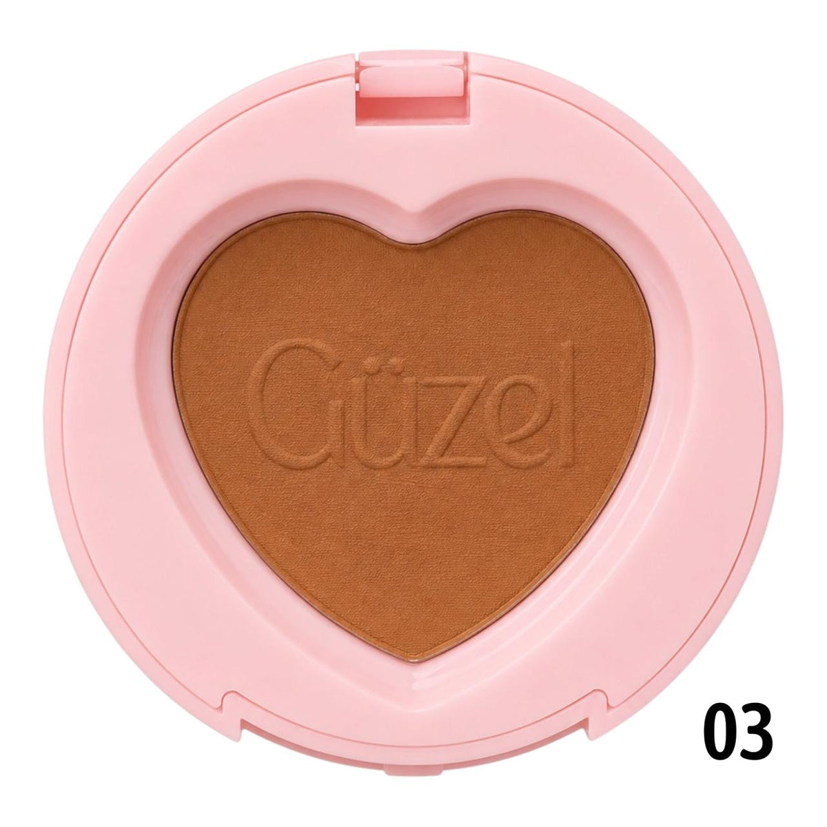 RUBOR EN POLVO CORAZON ROSELLE GUZEL