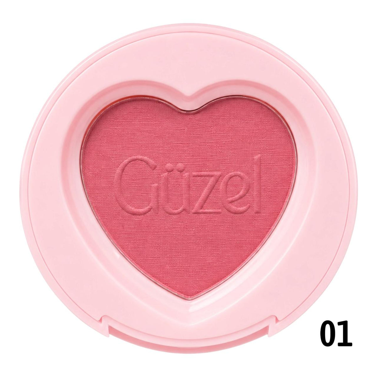 RUBOR EN POLVO CORAZON ROSELLE GUZEL