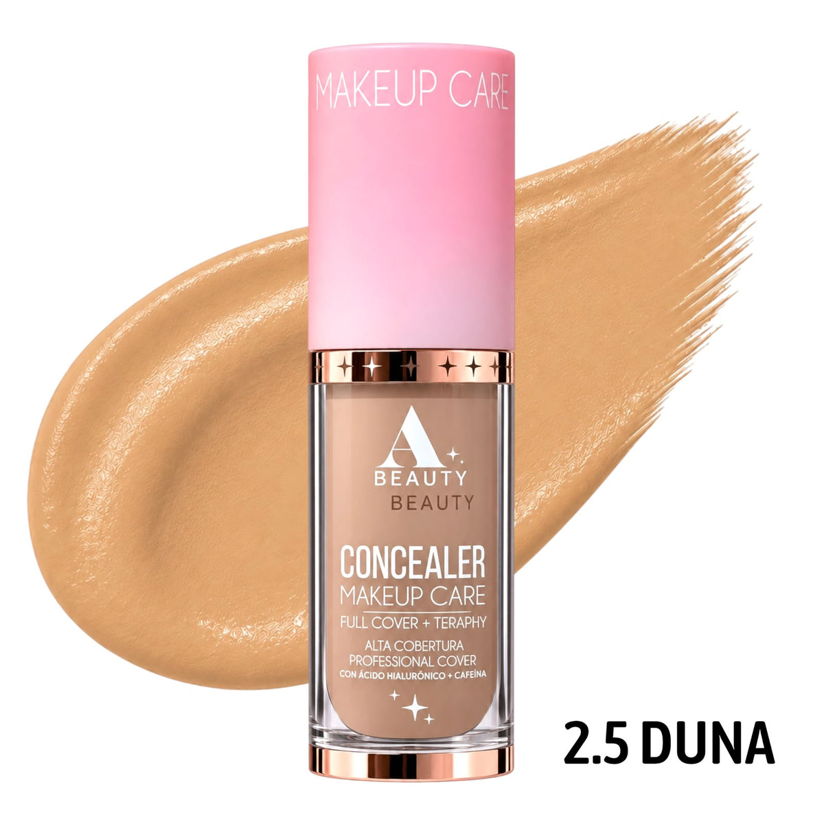 CORRECTOR LIQUIDO CON ACIDO HIALURONICO+CAFEINA TONO 2.5 DUNA 7ML ALISSHA