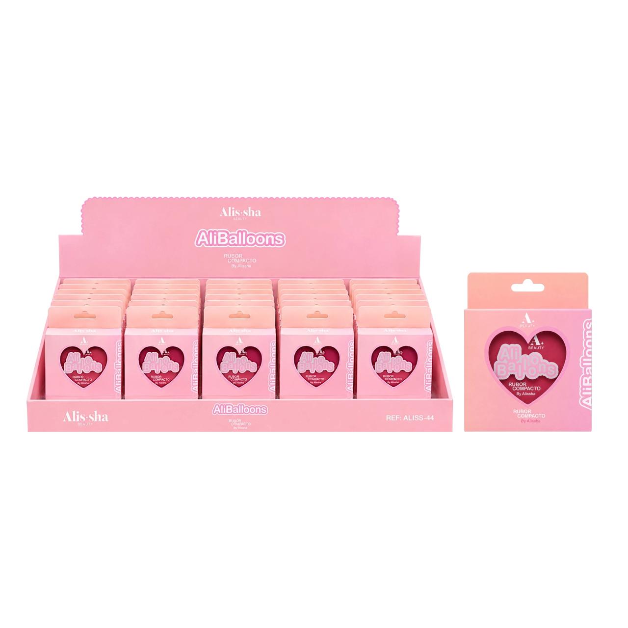 RUBOR COMPACTO MOUSSE CORAZON ALI BALLONS TONO 02 ALISSHA