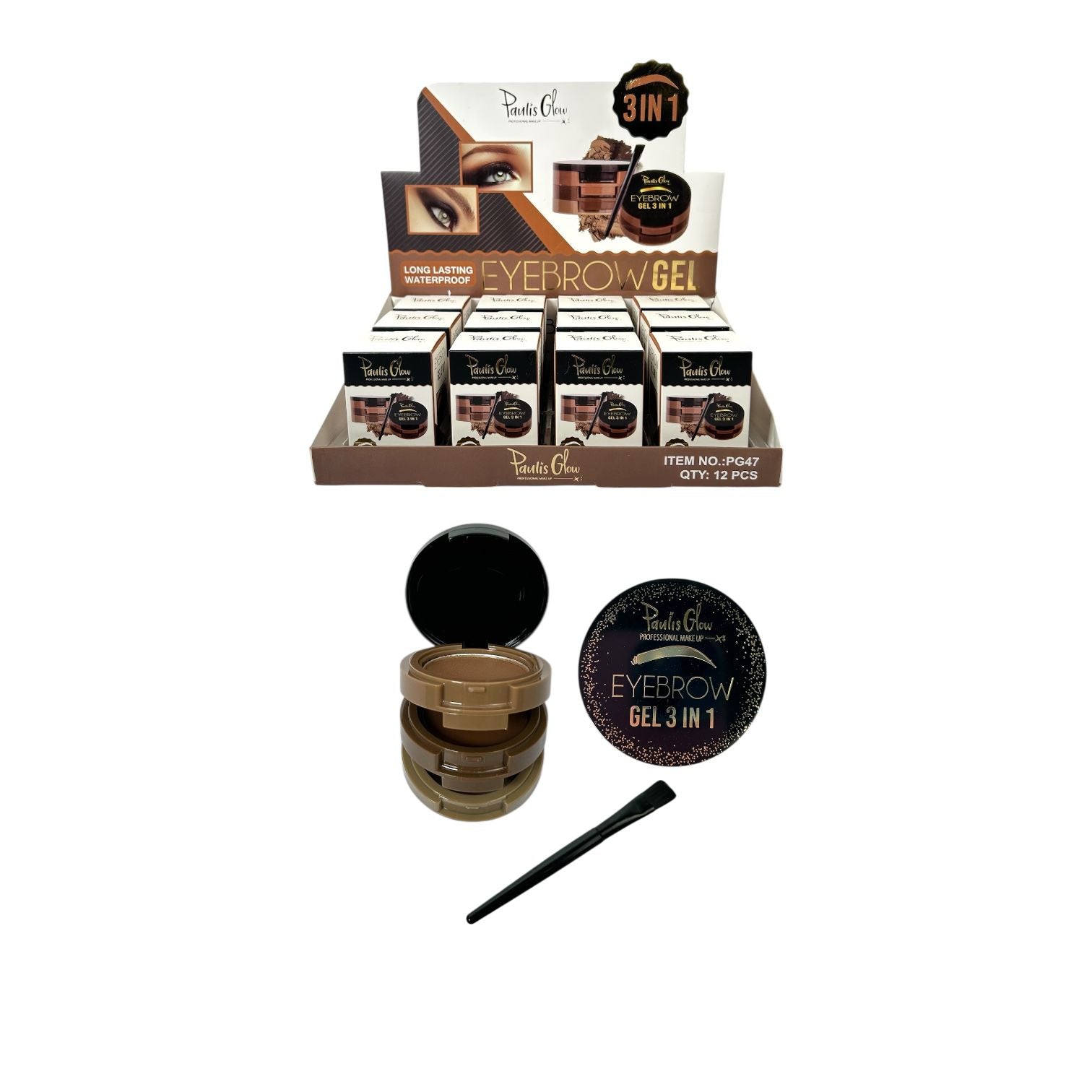 GEL DE CEJAS 3EN1 PAULIS GLOW