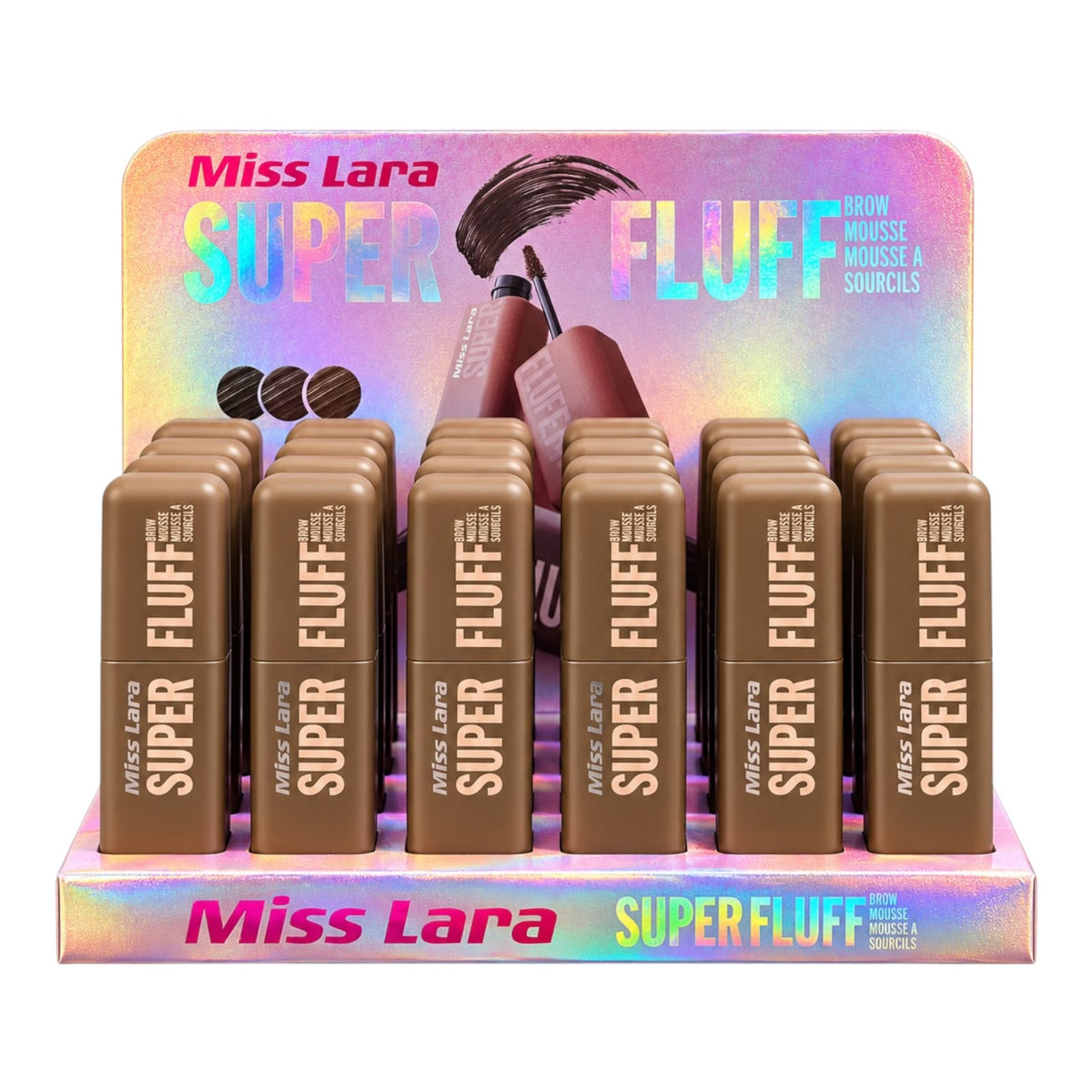 TINTE PARA CEJAS SUPER FLUFF 2EN1 MISS LARA