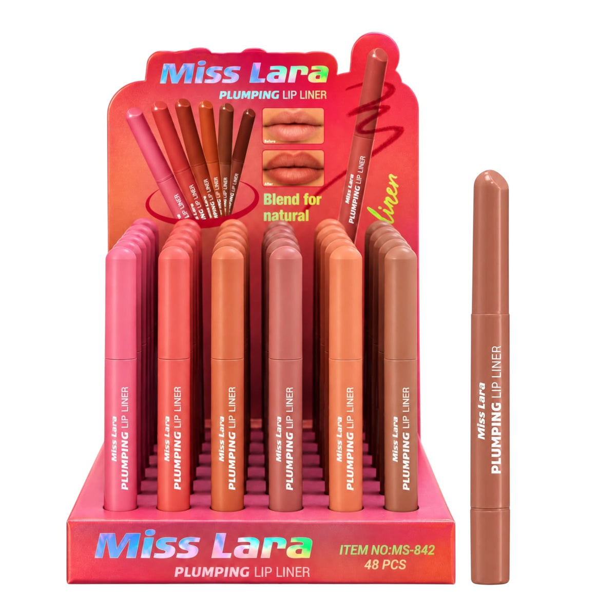 LAPIZ DELINEADOR DE LABIOS PLUMPING MISS LARA