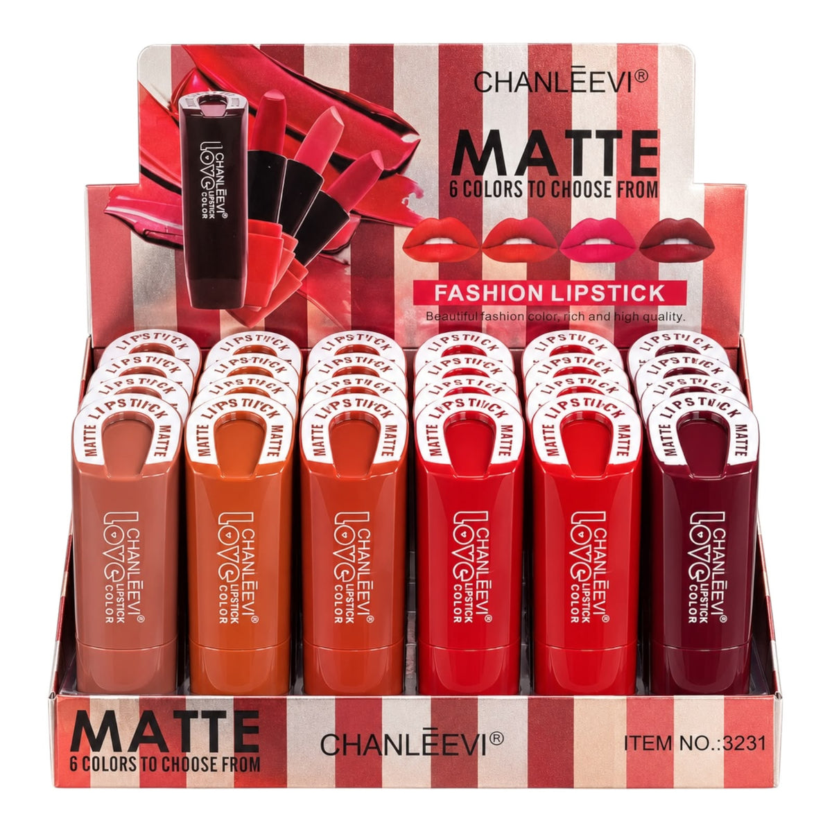 LABIAL EN BARRA MATTE HERRADURA LOVE CHANLEEVI