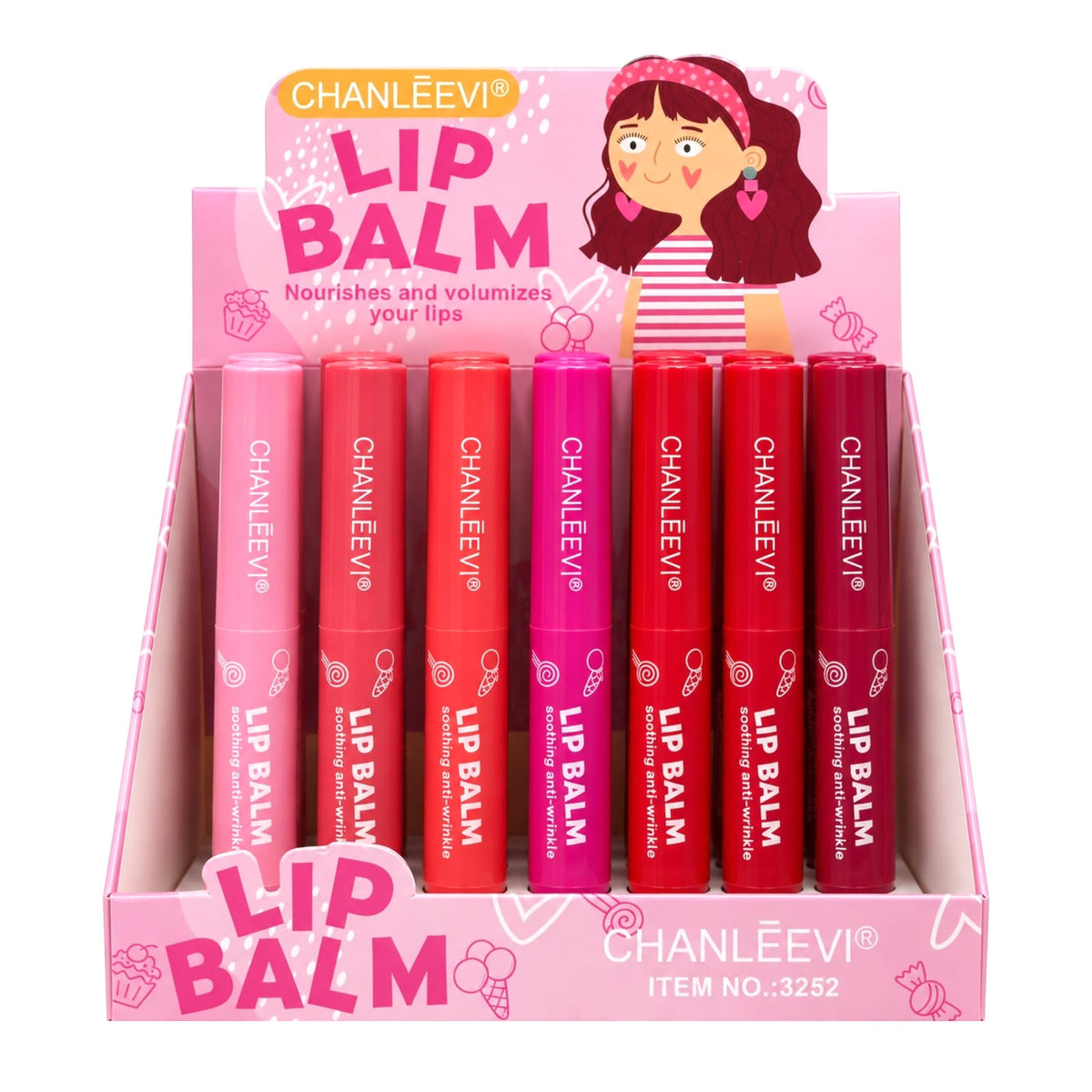 BALSAMO DE LABIOS MAGICO HELADITOS CHANLEEVI