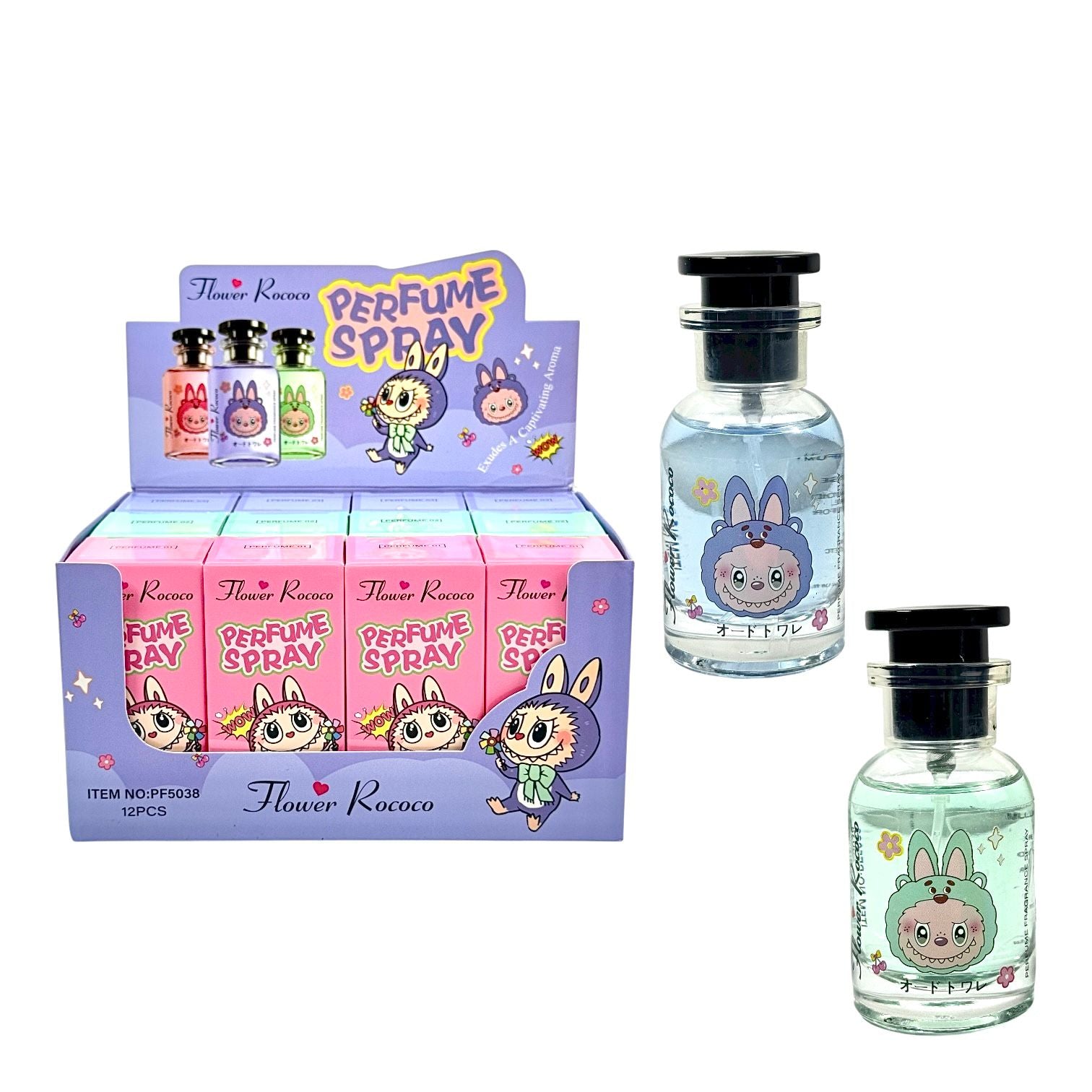 PERFUME LABUBU WOW 35ML FLOWER ROCOCO