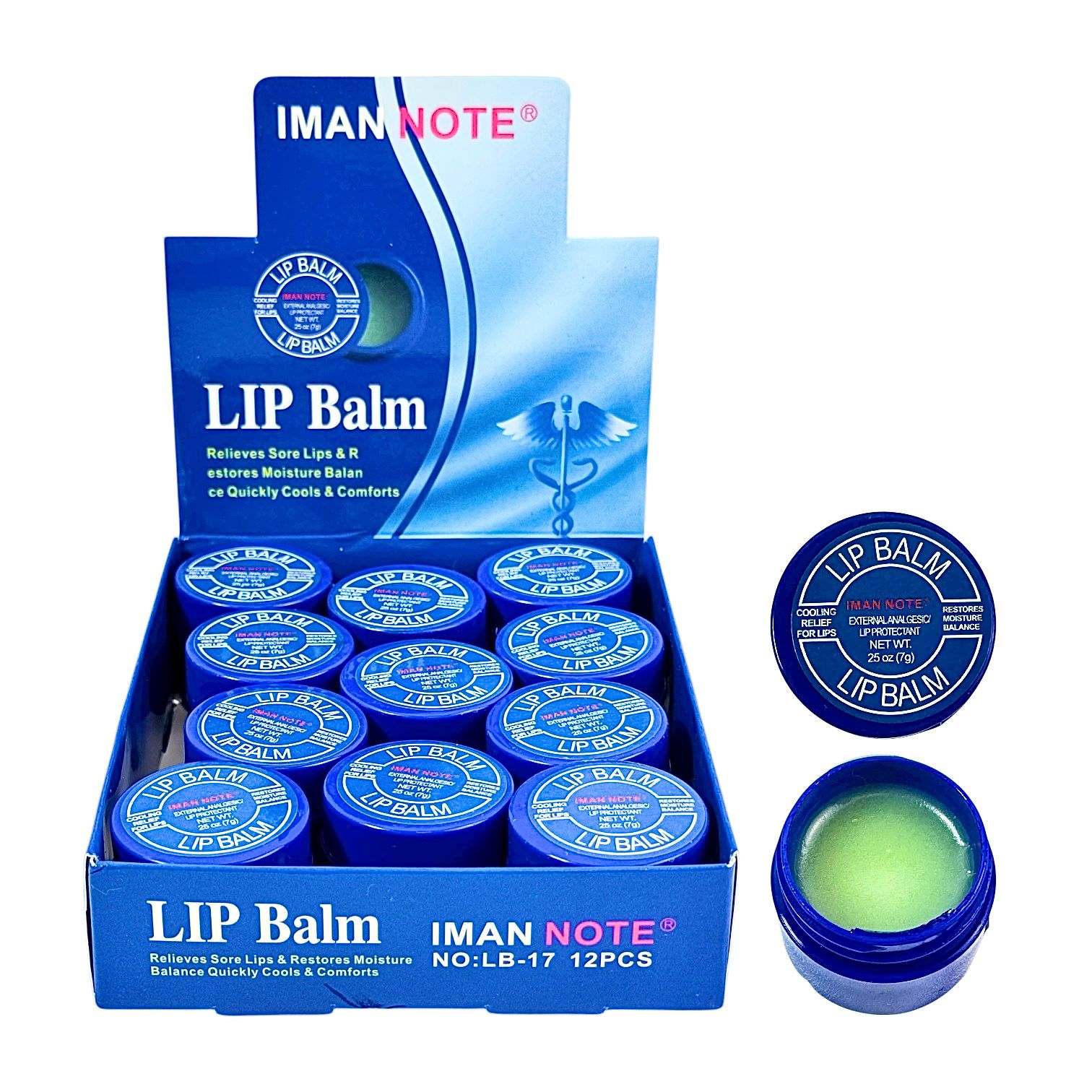 BALSAMO DE LABIOS REPARADOR MENTOLADO IMAN NOTE