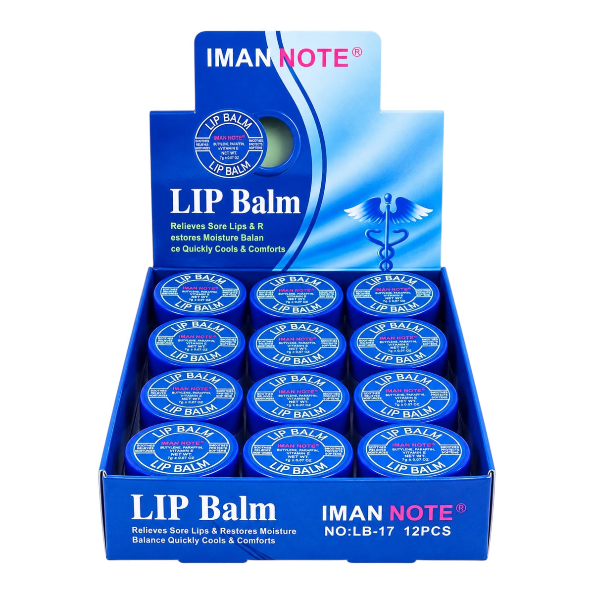 BALSAMO DE LABIOS REPARADOR MENTOLADO IMAN NOTE