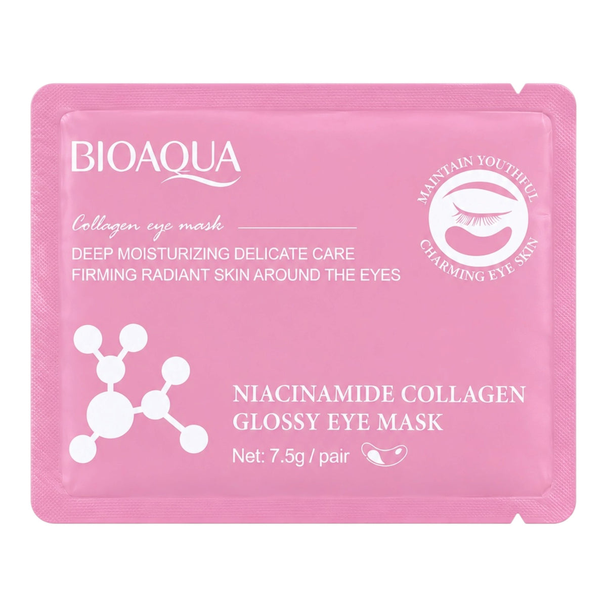 PARCHE COLAGENO DE OJERAS NIACINAMIDA BIOAQUA
